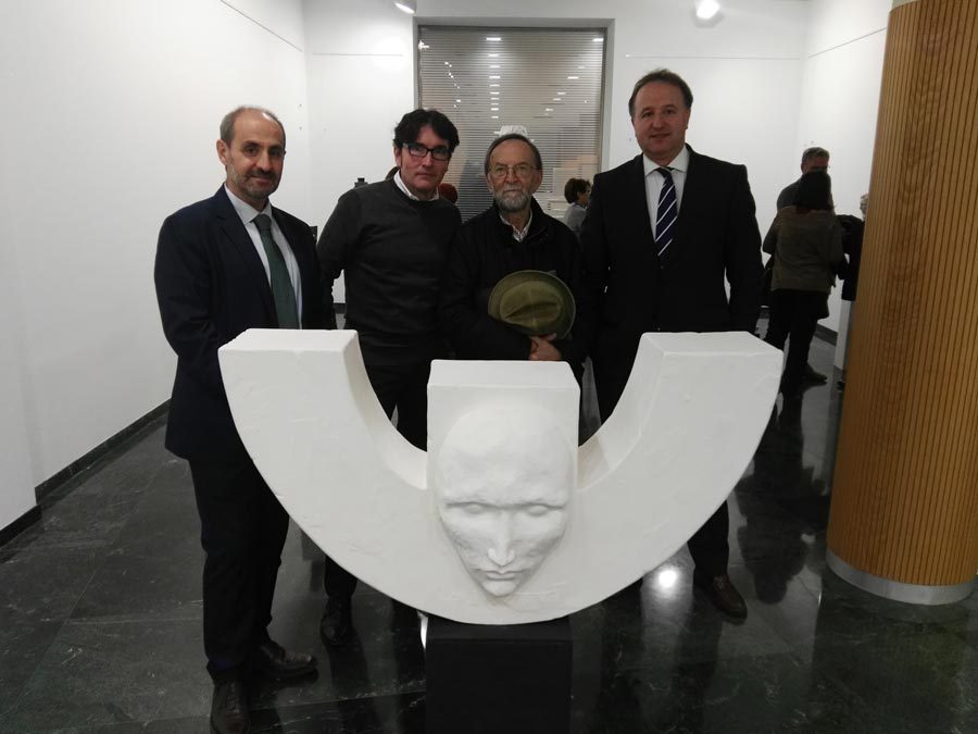 Las esculturas de Alfonso Ortíz Remacha llegan a la Sala Bantierra de Calatayud