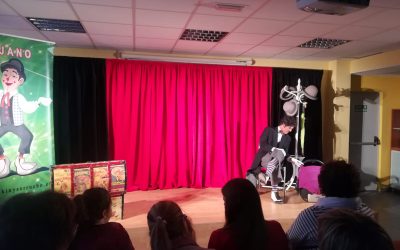 Fundación Caja Rural de Aragón impulsa el teatro clown en el medio rural con primera parada en Morata de Jalón