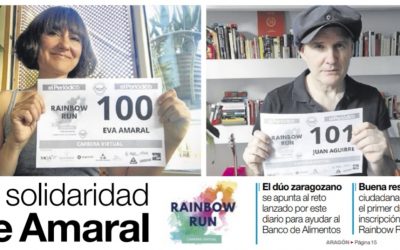 Fundación Caja Rural de Aragón patrocina la Rainbow Run a favor del Banco de Alimentos