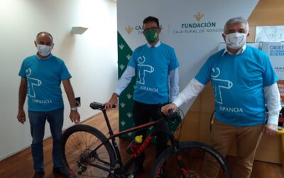 La VIII BTT Aspanoa fue presentada en Caja Rural de Aragón