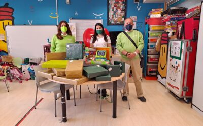 El voluntariado de nuestra Fundación dona juguetes en el Hospital Infantil de Zaragoza
