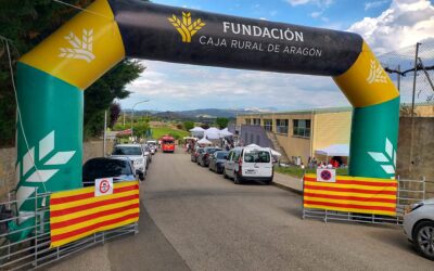 Fundación Caja Rural de Aragón colaboró en la Fira Sant Medardo de Benabarre