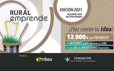 Embou y Fundación Caja Rural de Aragón premian a proyectos emprendedores en el medio rural aragonés