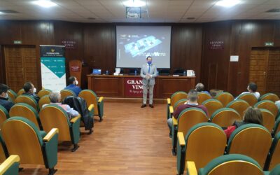 Conferencia en Grandes Vinos y Viñedos de Cariñena con el patrocinio de nuestra Fundación