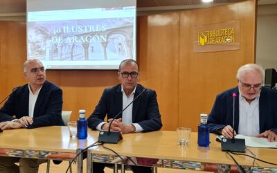 Presentada la web ‘40 ilustres de Aragón’ con la colaboración de nuestra Fundación