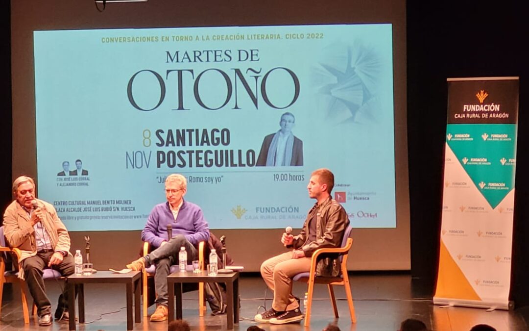 Santiago Posteguillo participó en una nueva jornada de Martes de Otoño