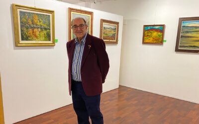 Rafael Navarro muestra sus Paisajes de Aragón en nuestra sala de exposiciones de Huesca