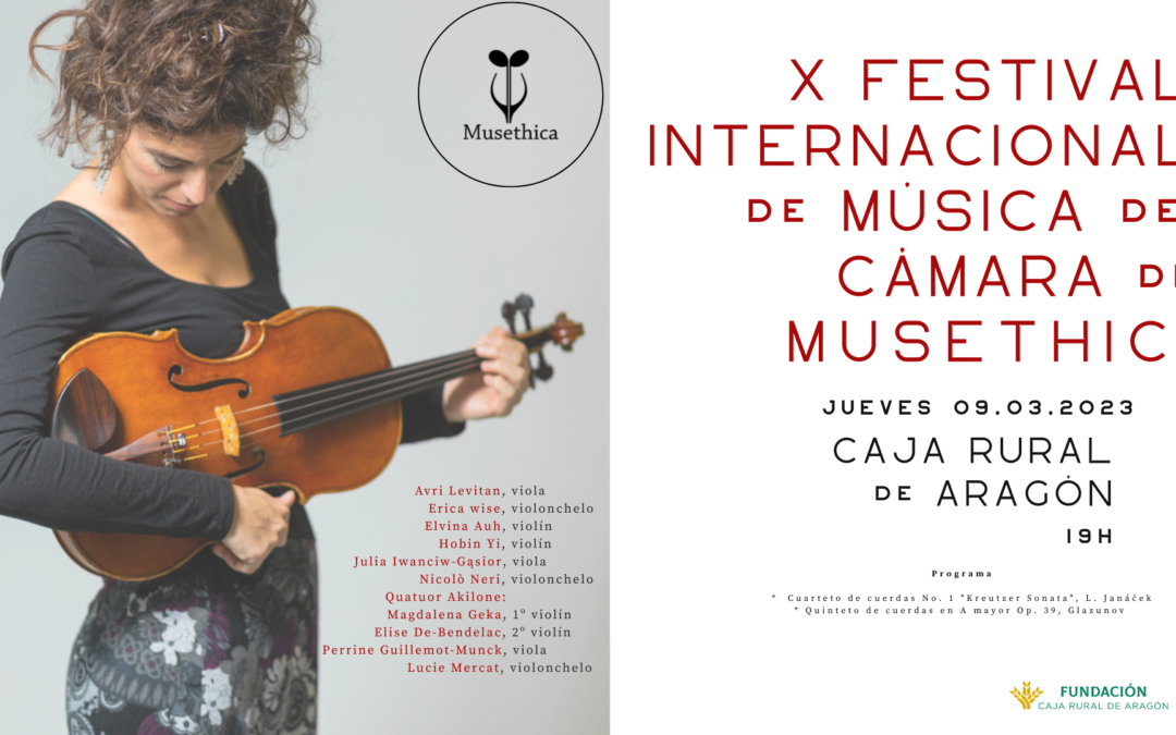 Musethica inicia el programa artístico de la X Edición con la colaboración de nuestra Fundación