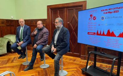 La ciclodeportiva Rompepiernas presentada en Caja Rural de Aragón