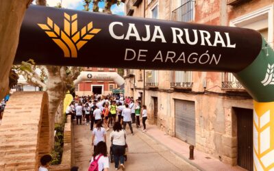 Fundación Caja Rural de Aragón colaboró en la carrera popular de Ariza