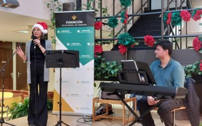 Fundación Caja Rural de Aragón lleva música navideña a las residencias de mayores de toda la comunidad