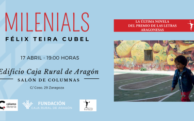 Presentación de la novela “Milenials” de Félix Teira en la Fundación Caja Rural de Aragón