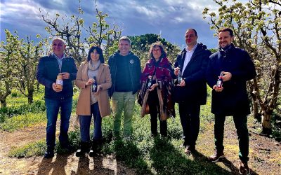 La Fundación de Caja Rural de Aragón se ha sumado a la “Floración de Película” de Granja Pifarré.