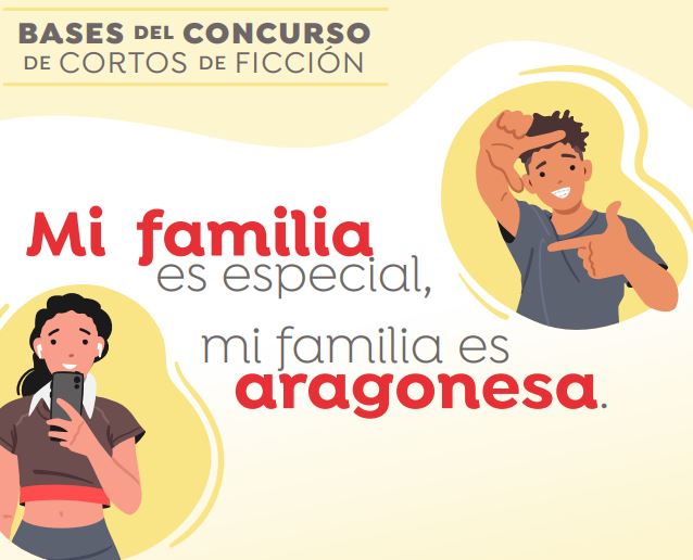 Fundación Caja Rural de Aragón patrocina el concurso escolar de cortos ‘Mi familia es especial, mi familia es aragonesa’.