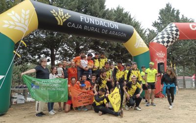 La Fundación Caja Rural de Aragón participa con la Jamón Trail de Calamocha por tercer año consecutivo.