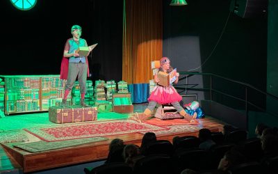 La Fundación Caja Rural de Aragón acerca el Teatro a los escolares de Binéfar