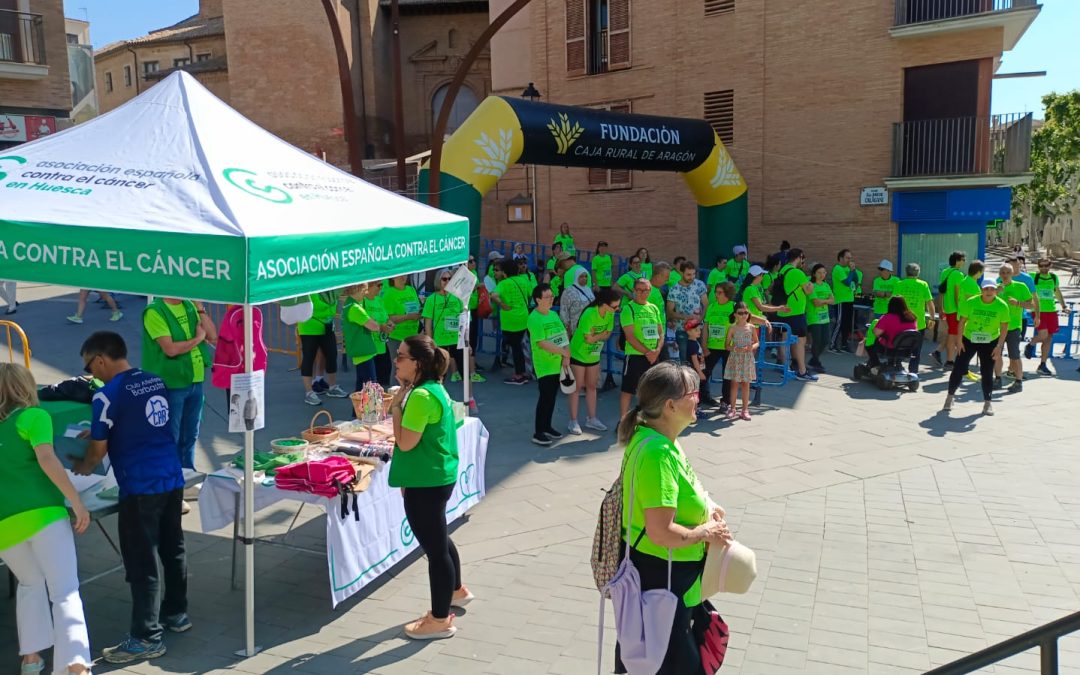 La acción social protagonizó el último domingo de mayo en Fundación Caja Rural de Aragón