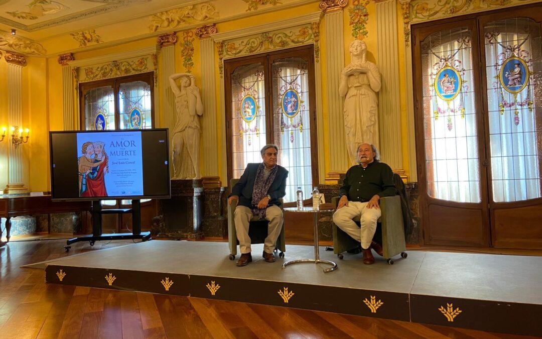 José Luis Corral presenta su última novela en el Edificio Caja Rural de Aragón